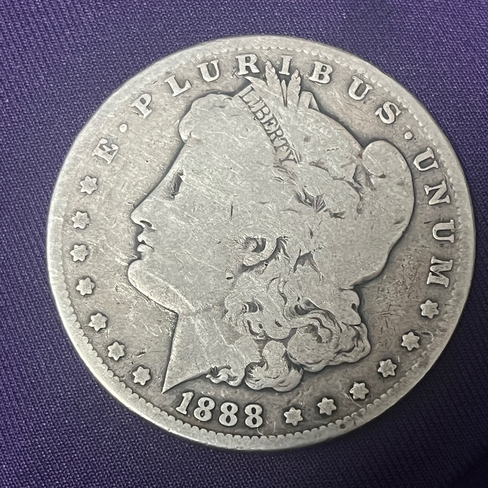 1888 Morgan Silver Dollar “ O”
